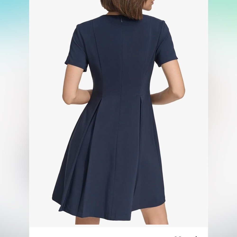 NWT: Tommy Hilfiger Navy Blue Women Dress - Picture 3 of 10